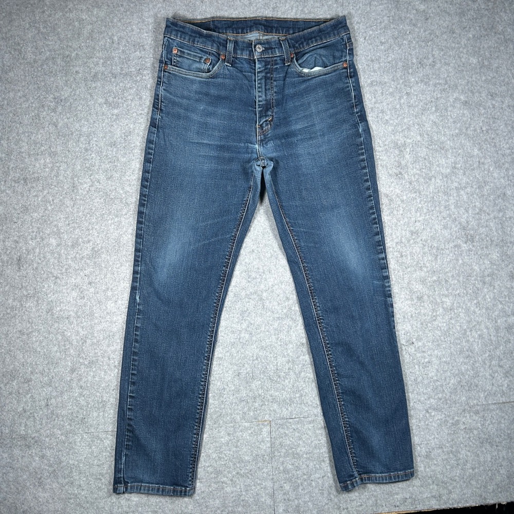Levi's Denim Jeans Mens 34x32 Blue 541 Athletic Taper Stretch Casual Work